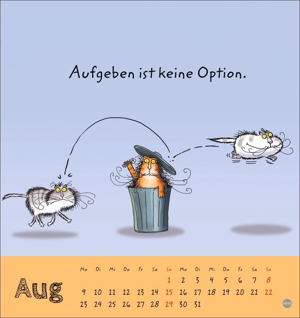 Weitere Ansicht: Catzz Postkartenkalender 2027 | Alexander Holzach