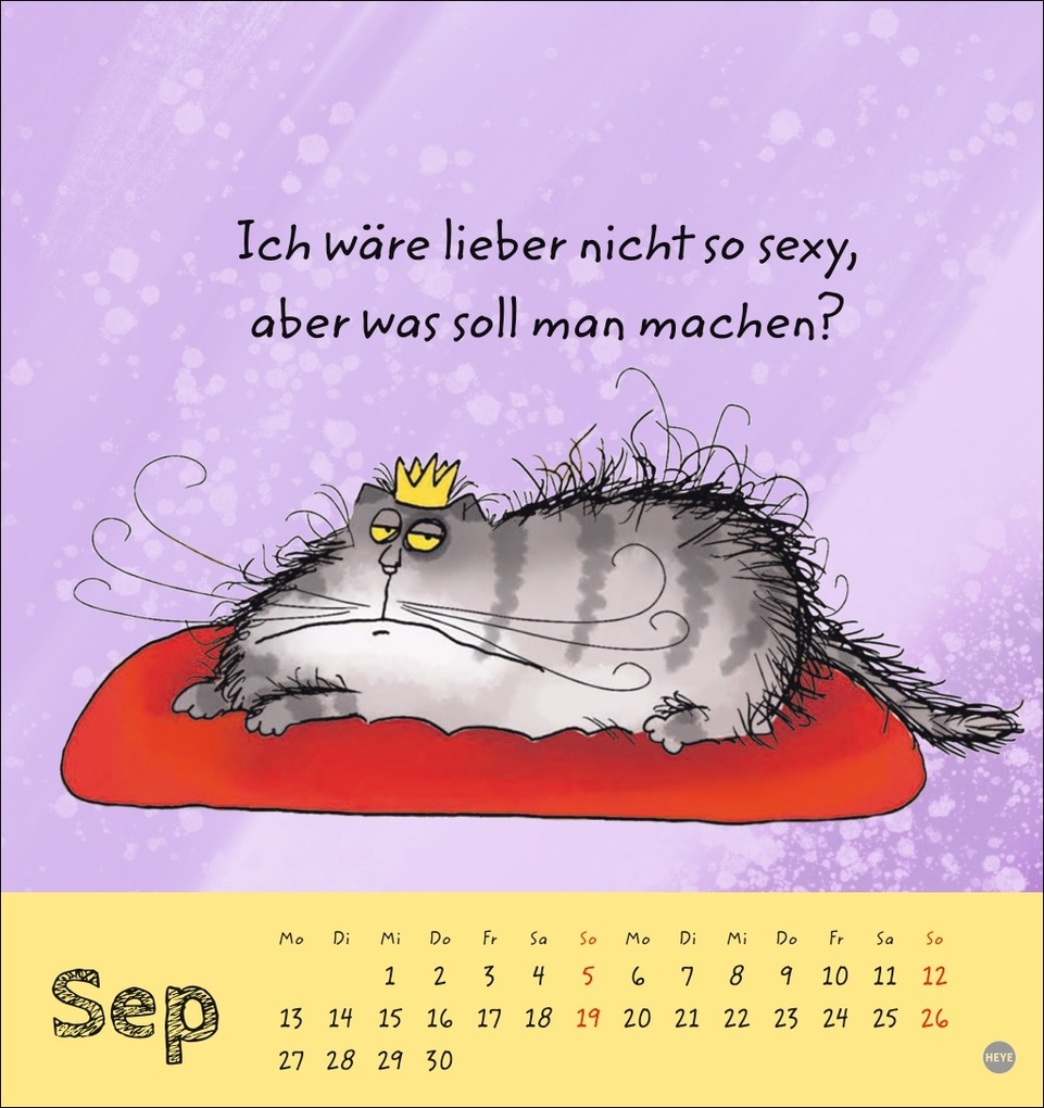 Weitere Ansicht: Catzz Postkartenkalender 2027 | Alexander Holzach