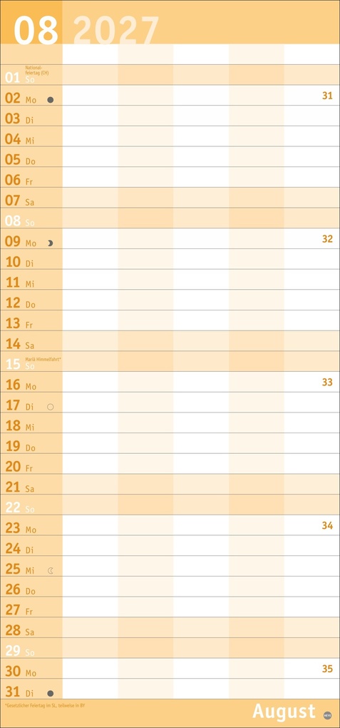 Weitere Ansicht: Basic Familienplaner 2027