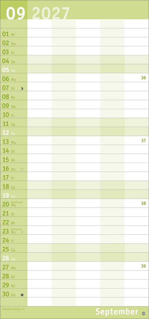 Weitere Ansicht: Basic Familienplaner 2027