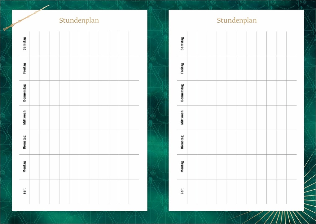 Weitere Ansicht: Harry Potter 17-Monats-Kalenderbuch A5 Hedwig 2027 - 17 Monate. Von August 2026 bis Dezember 2027