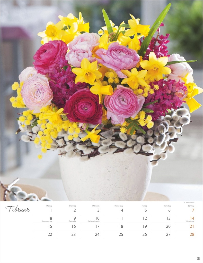 Weitere Ansicht: Bunter Blütenzauber Posterkalender 2027
