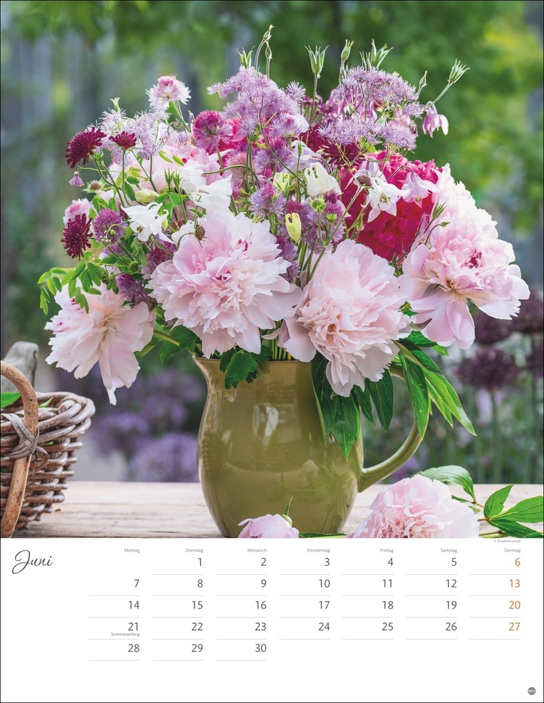 Weitere Ansicht: Bunter Blütenzauber Posterkalender 2027