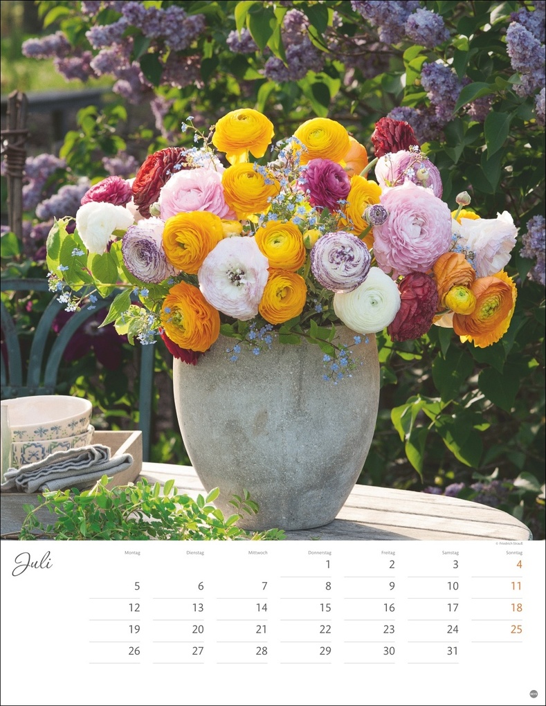 Weitere Ansicht: Bunter Blütenzauber Posterkalender 2027