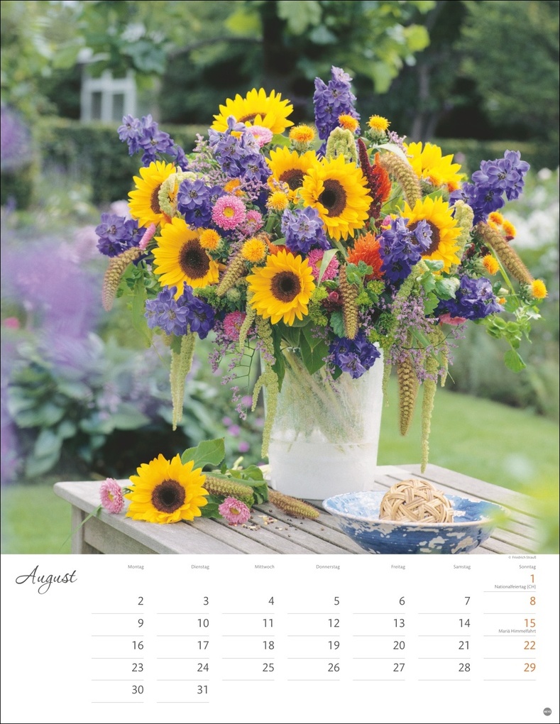 Weitere Ansicht: Bunter Blütenzauber Posterkalender 2027