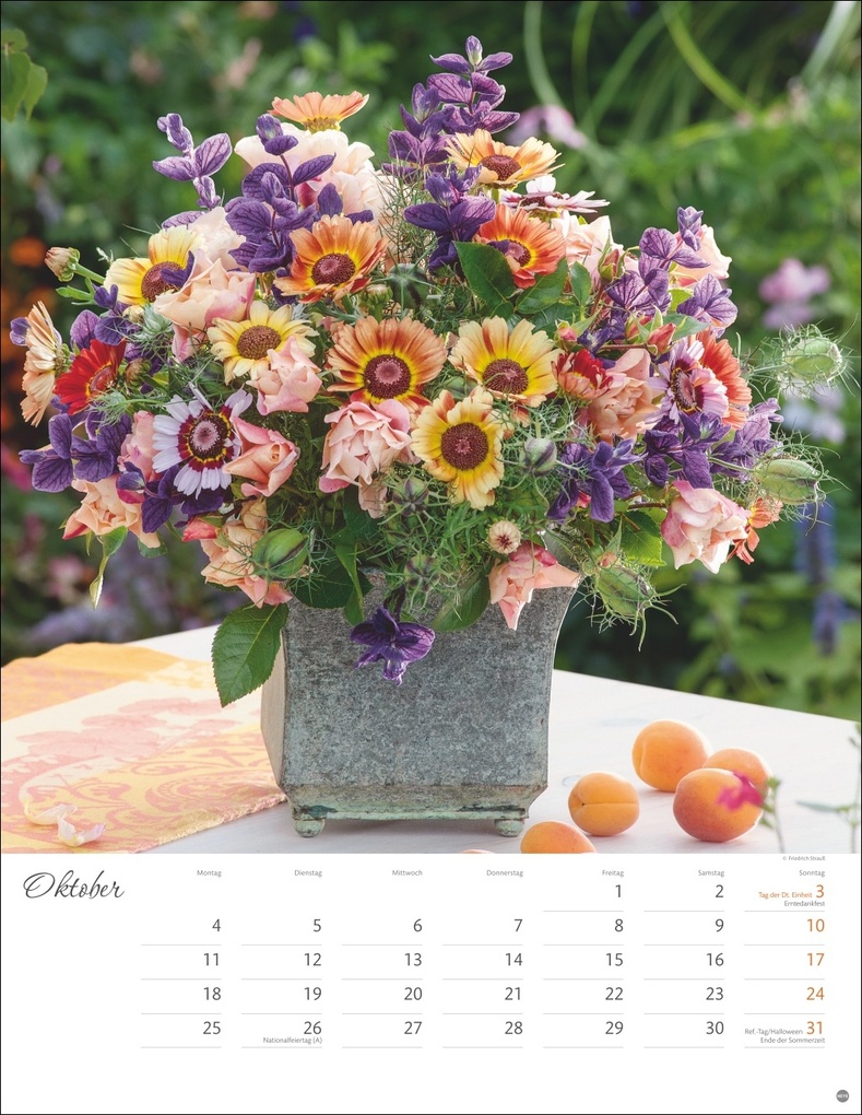 Weitere Ansicht: Bunter Blütenzauber Posterkalender 2027