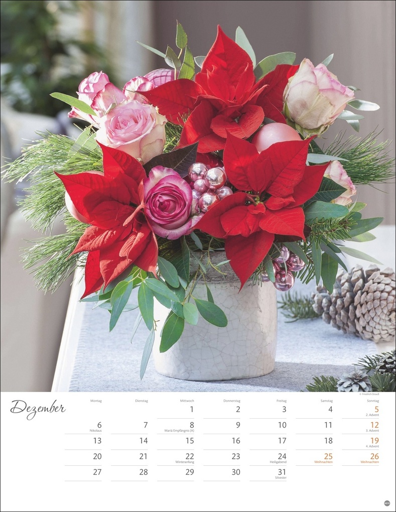 Weitere Ansicht: Bunter Blütenzauber Posterkalender 2027