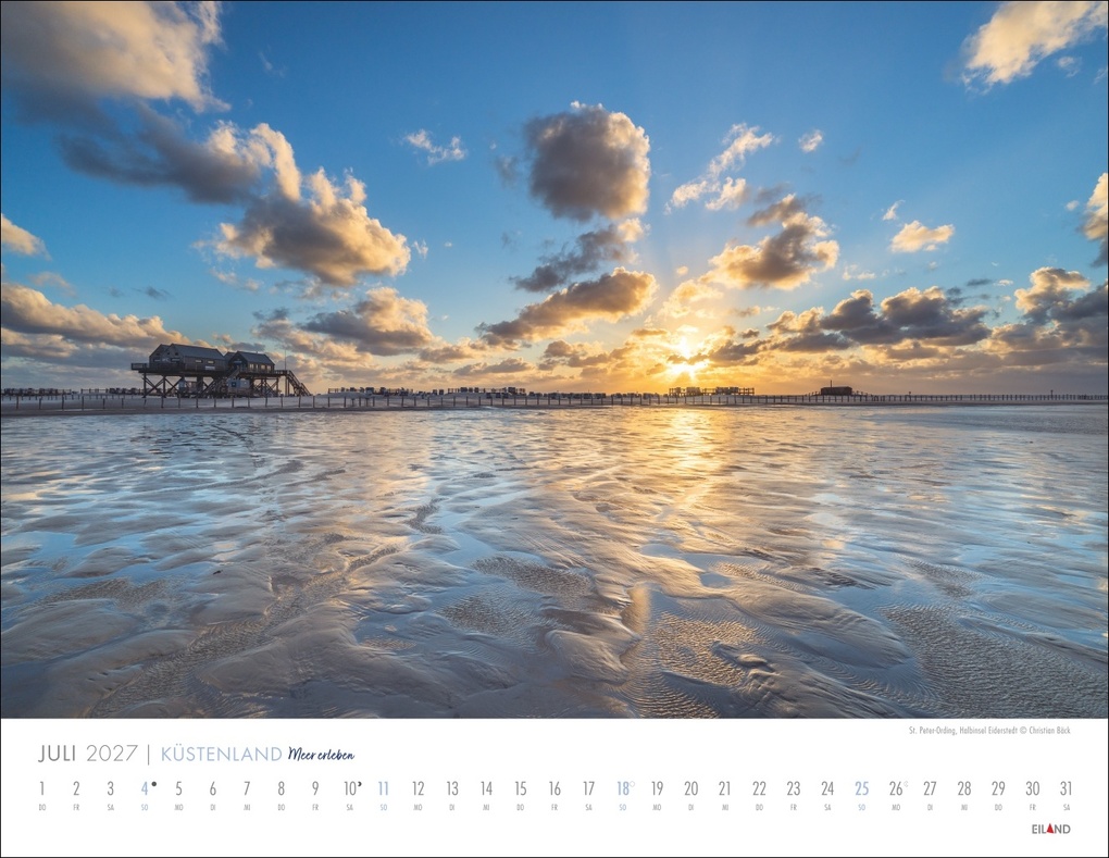 Weitere Ansicht: Küstenland Kalender 2027 - Meer erleben