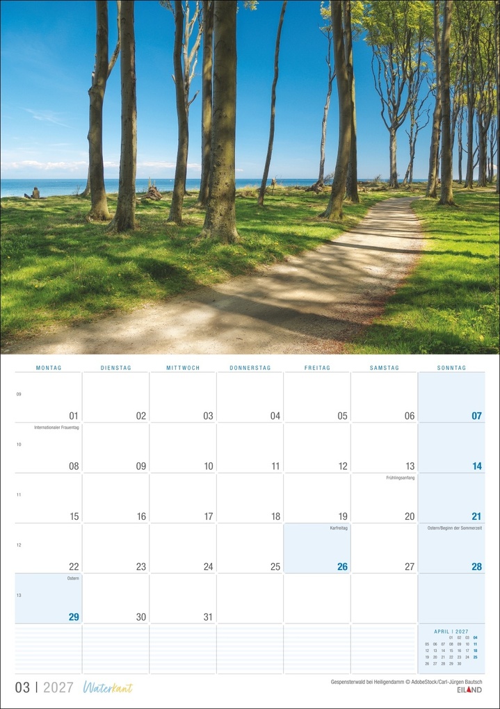 Weitere Ansicht: Waterkant Kalender 2027