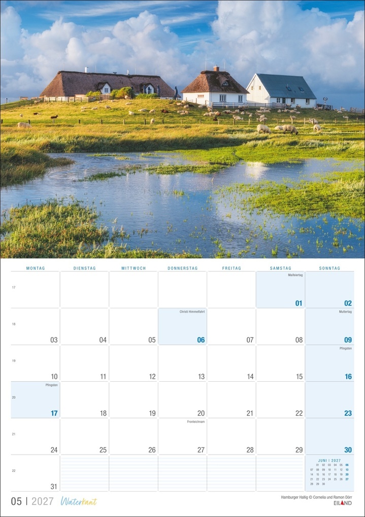 Weitere Ansicht: Waterkant Kalender 2027
