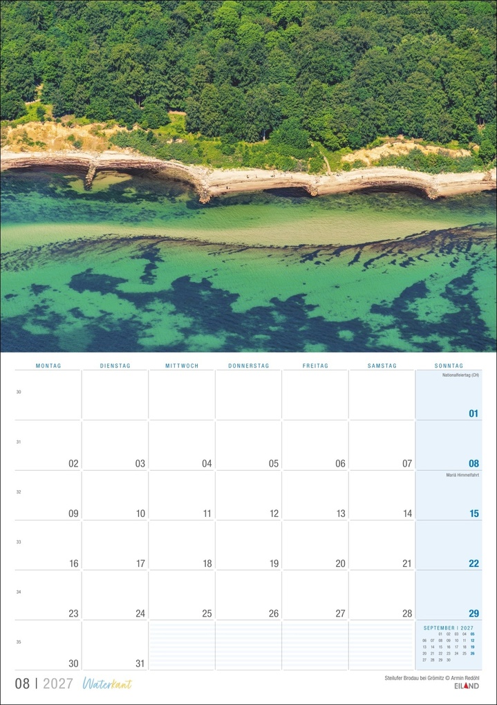 Weitere Ansicht: Waterkant Kalender 2027