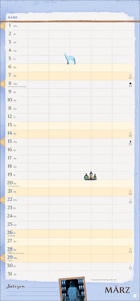 Weitere Ansicht: Harry Potter Familienplaner 2027