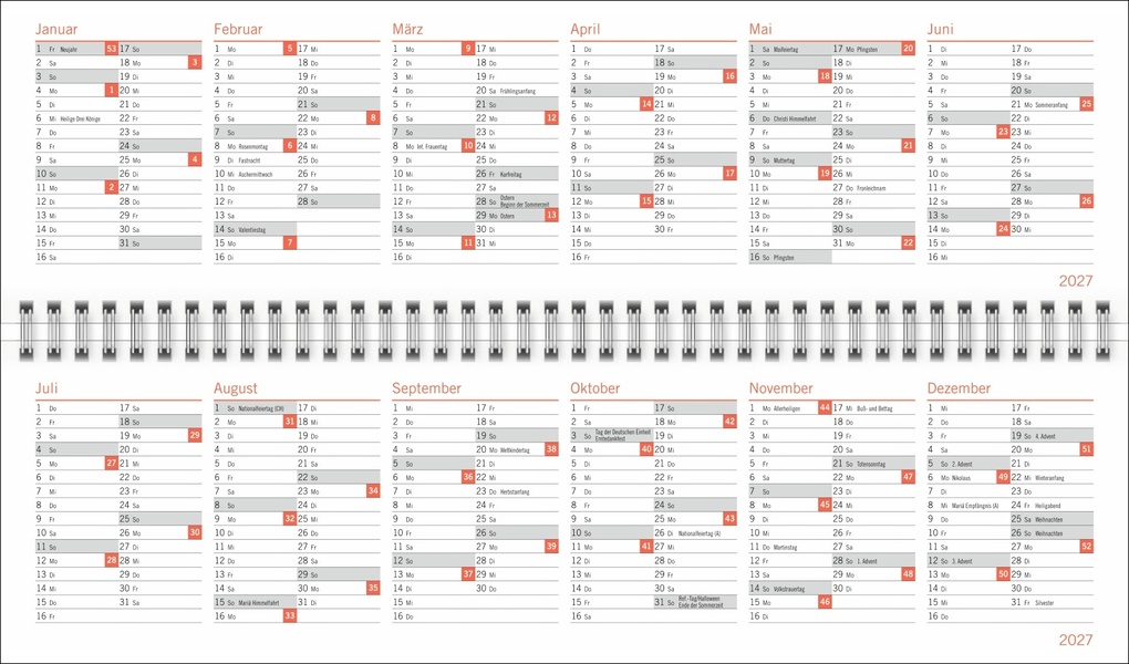 Weitere Ansicht: Loriot Büroplaner 2027 | Loriot
