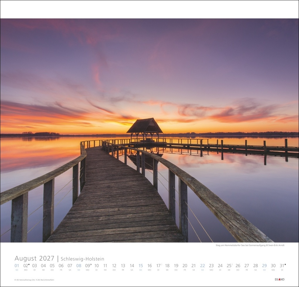 Weitere Ansicht: Schleswig-Holstein Edition Kalender 2027 - Land zwischen den Meeren
