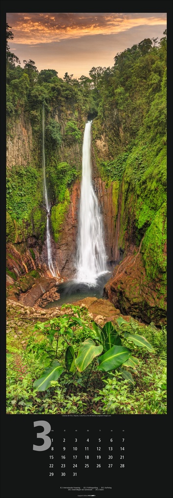 Weitere Ansicht: Wasserfälle Kalender 2027