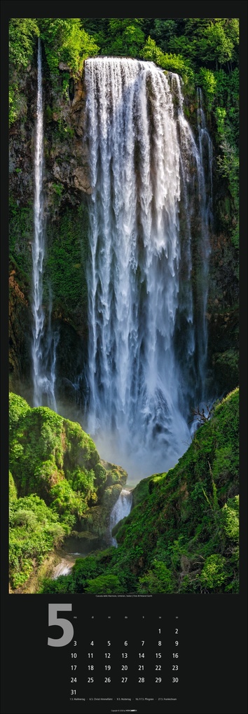 Weitere Ansicht: Wasserfälle Kalender 2027