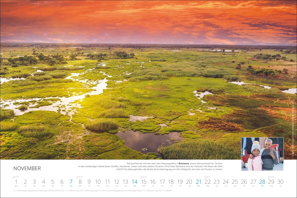 Weitere Ansicht: Unicef Posterkalender 2027