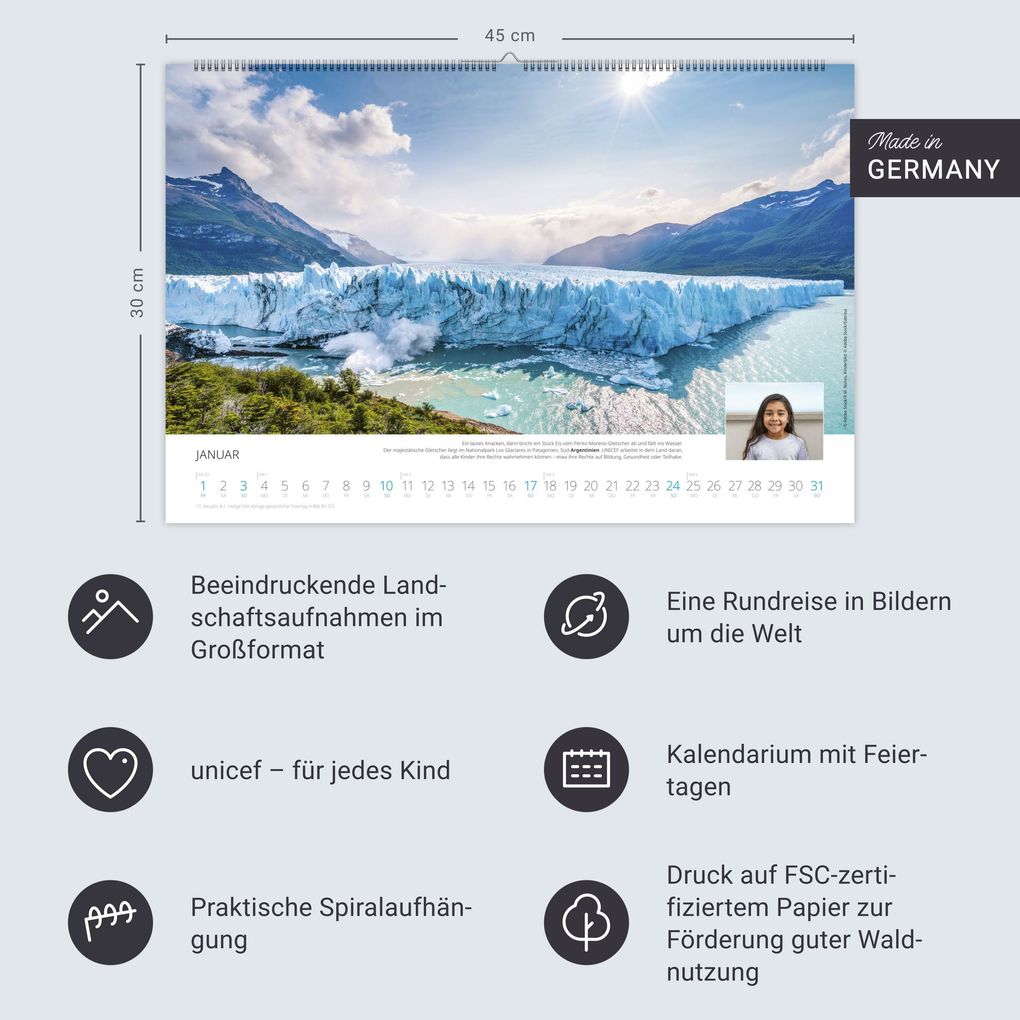 Weitere Ansicht: Unicef Posterkalender 2027