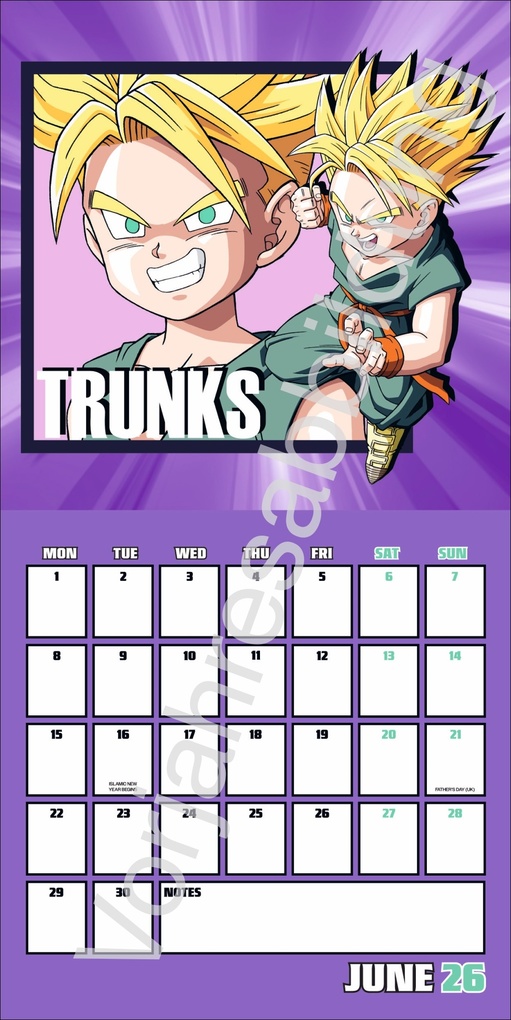 Weitere Ansicht: Dragon Ball Z Broschurkalender 2027