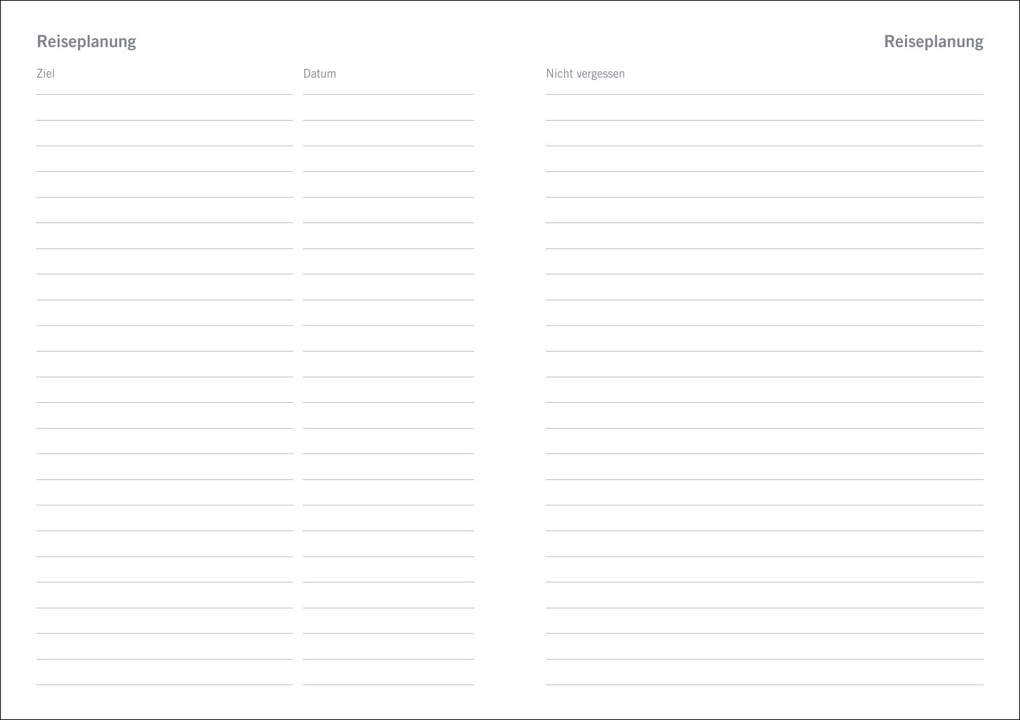 Weitere Ansicht: times&more Petrol Kalenderbuch 2027