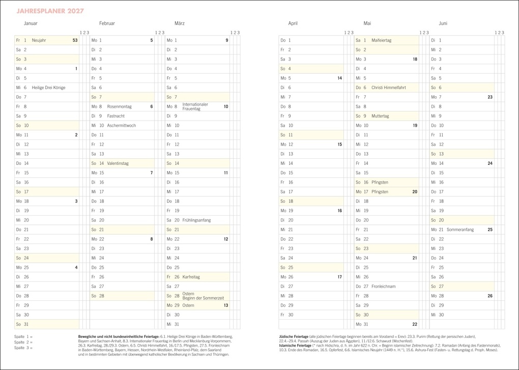 Weitere Ansicht: Lady Terminkalender A6 2027