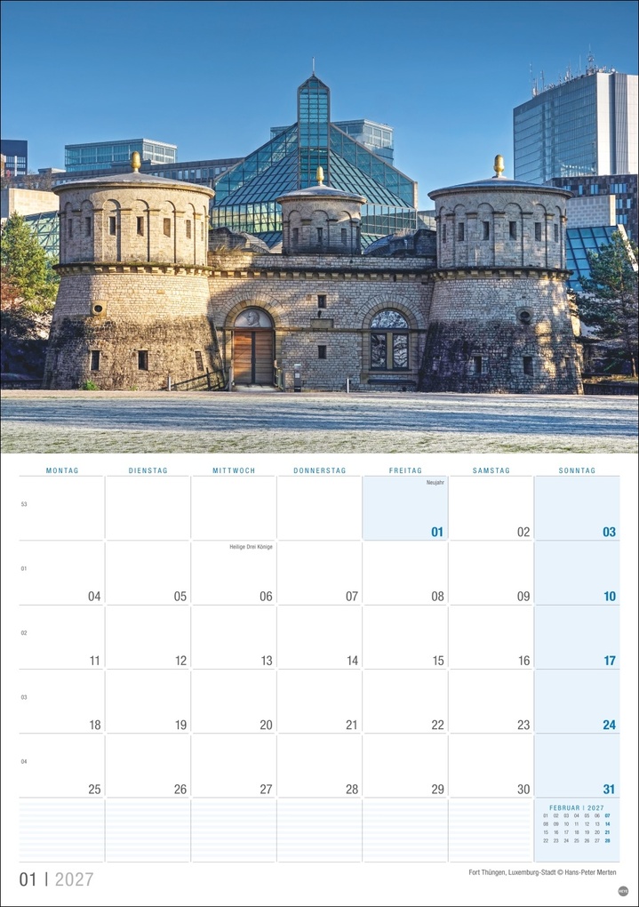 Weitere Ansicht: Luxemburg Planer 2027