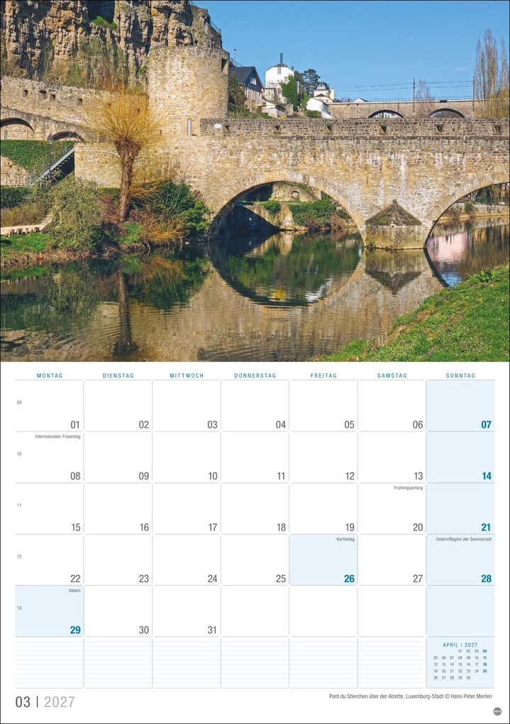 Weitere Ansicht: Luxemburg Planer 2027