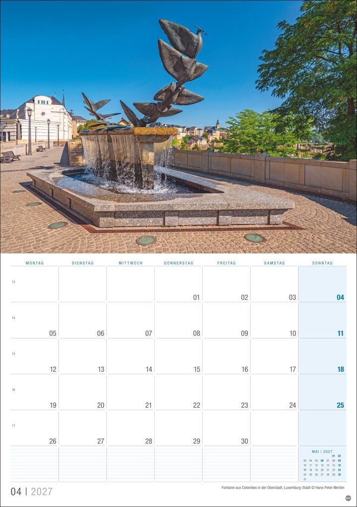 Weitere Ansicht: Luxemburg Planer 2027