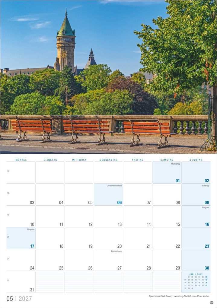 Weitere Ansicht: Luxemburg Planer 2027