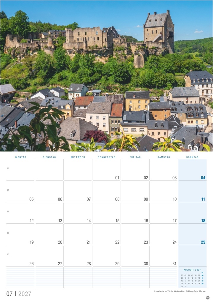 Weitere Ansicht: Luxemburg Planer 2027