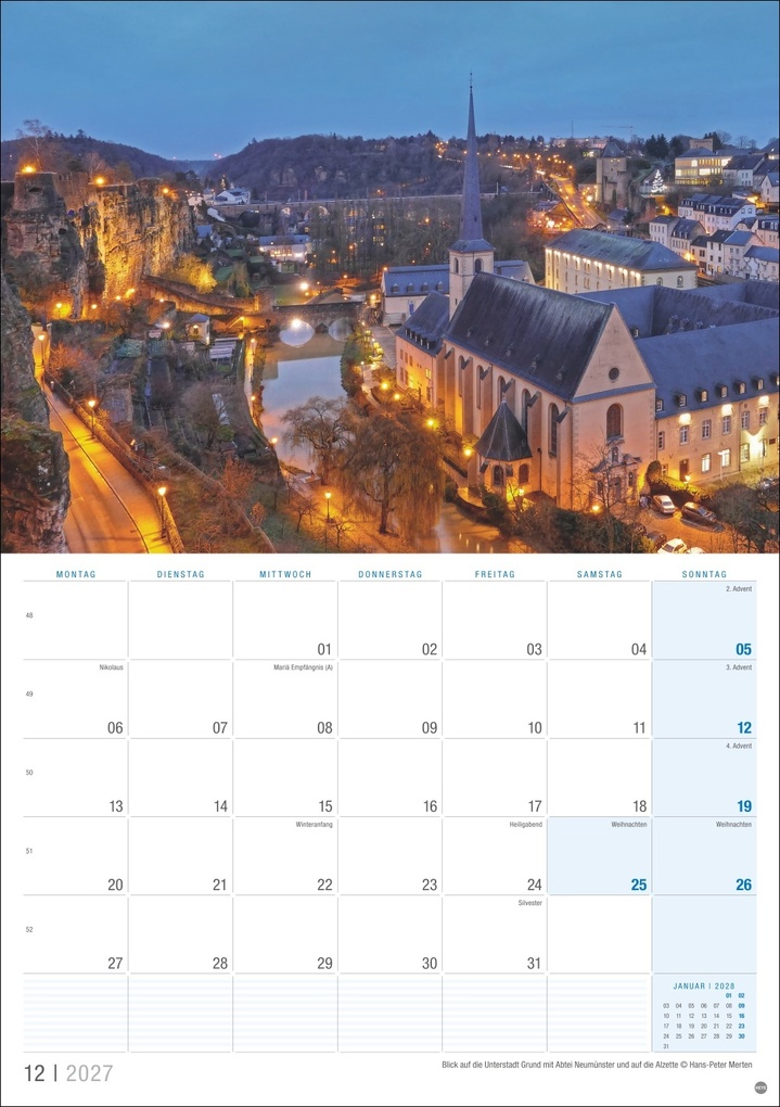 Weitere Ansicht: Luxemburg Planer 2027