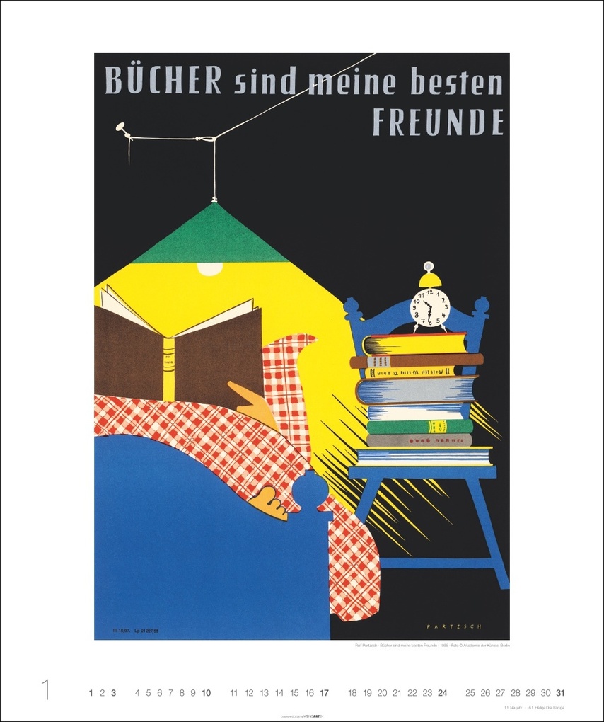 Weitere Ansicht: DDR-Plakate Edition Kalender 2027