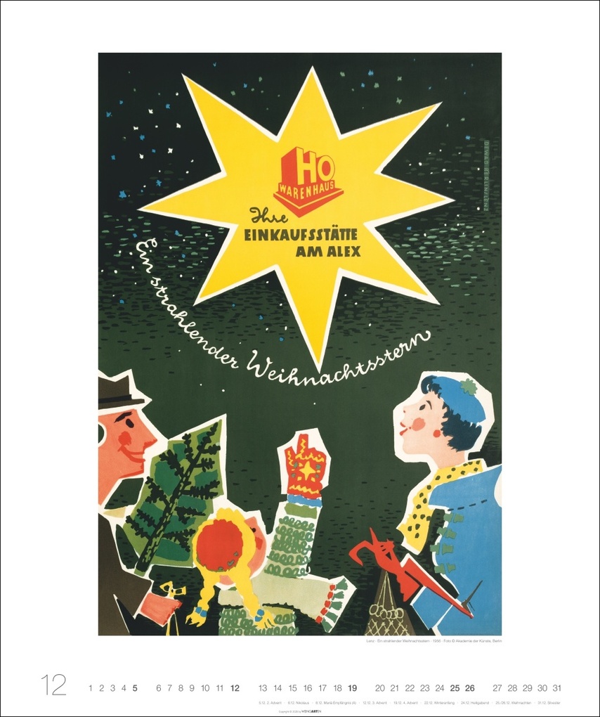 Weitere Ansicht: DDR-Plakate Edition Kalender 2027