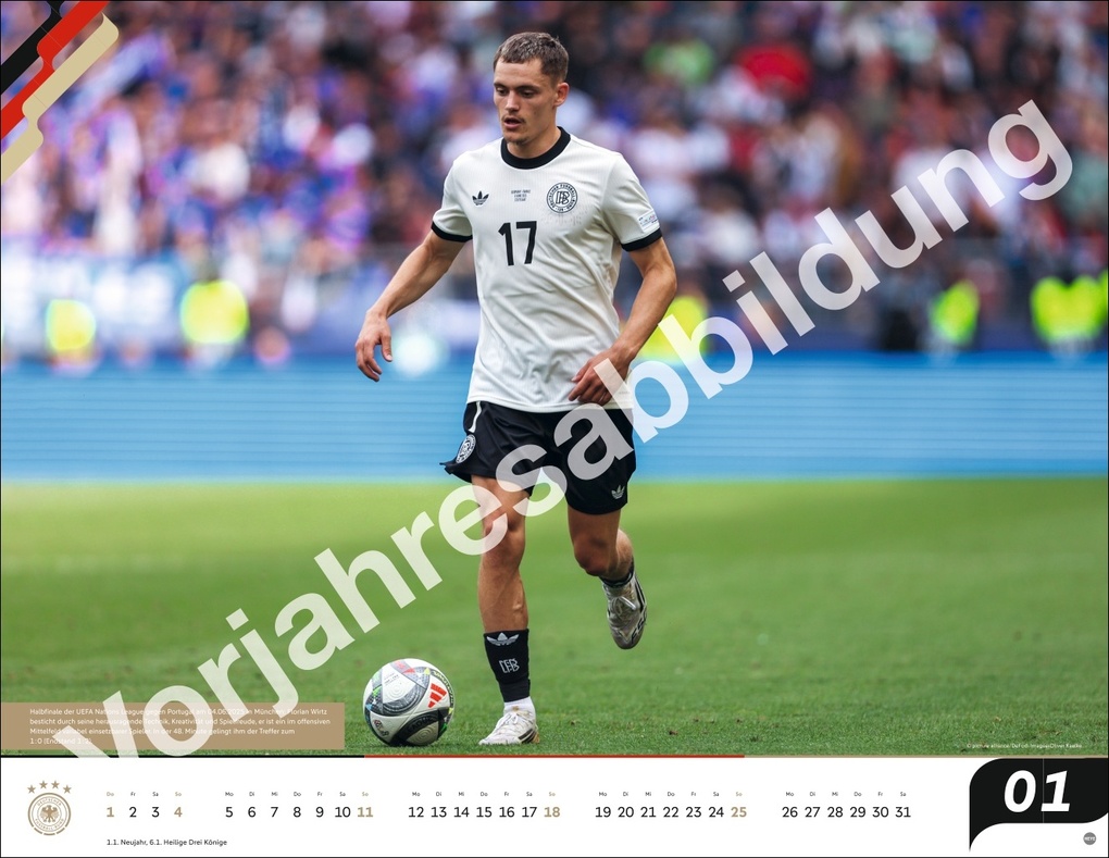 Weitere Ansicht: DFB Männer Posterkalender 2027