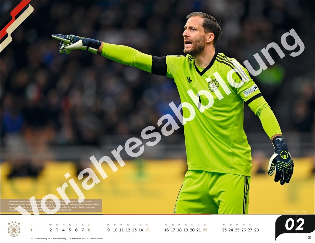 Weitere Ansicht: DFB Männer Posterkalender 2027