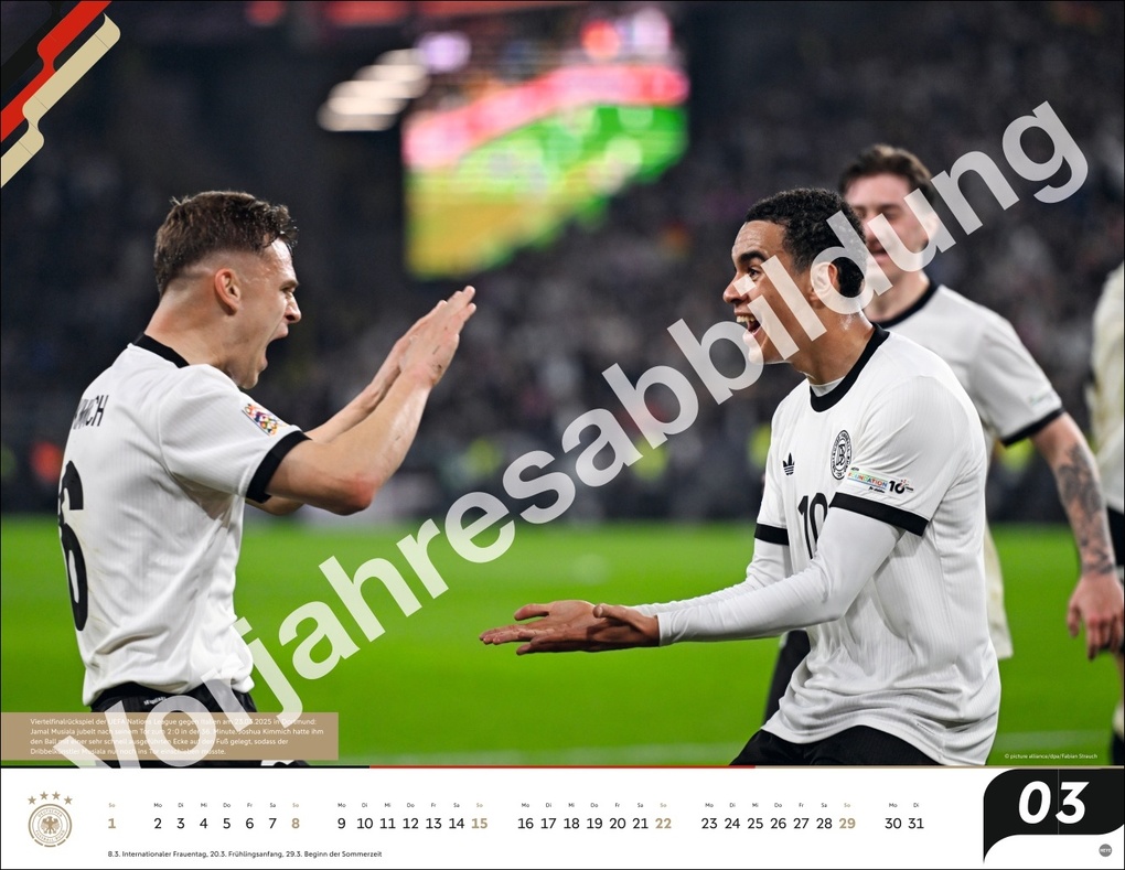 Weitere Ansicht: DFB Männer Posterkalender 2027
