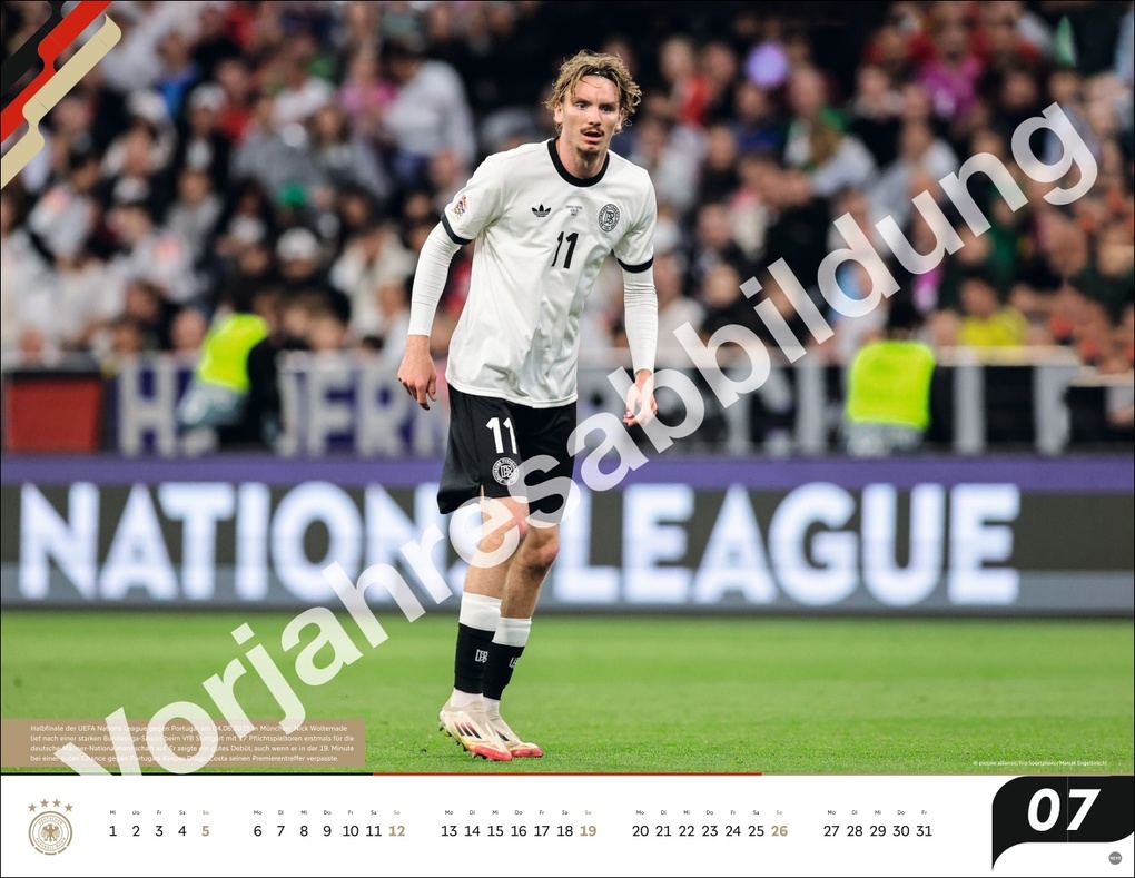 Weitere Ansicht: DFB Männer Posterkalender 2027