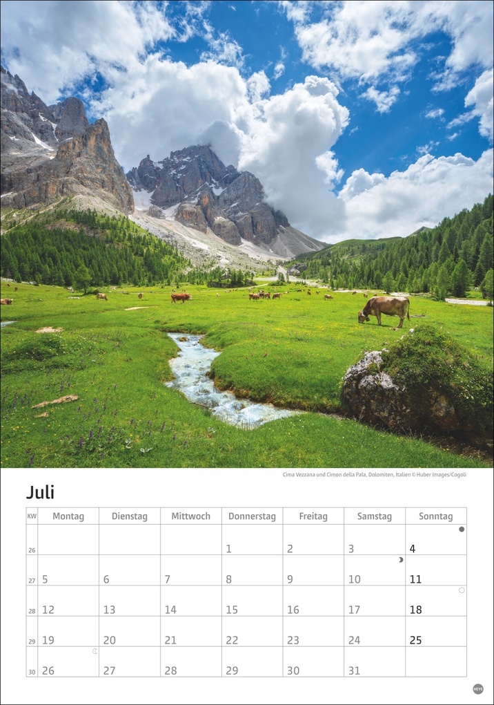 Weitere Ansicht: Alpen Kalender 2027