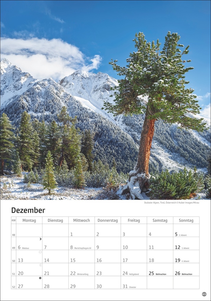 Weitere Ansicht: Alpen Kalender 2027