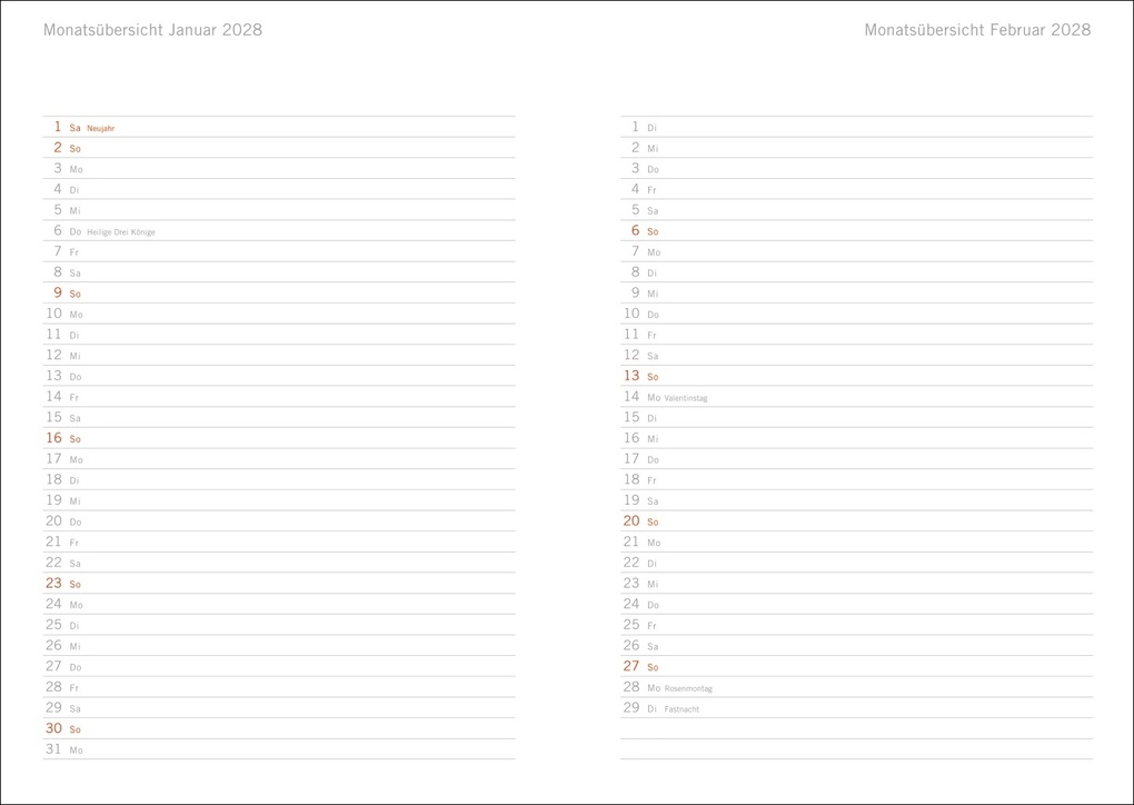 Weitere Ansicht: Loriot Agenda A5 2027 | Loriot