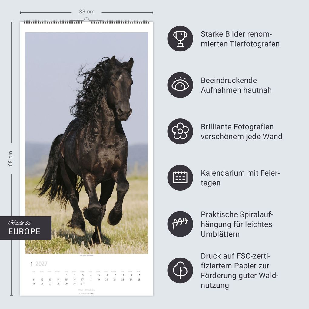 Weitere Ansicht: Pferde Kalender 2027