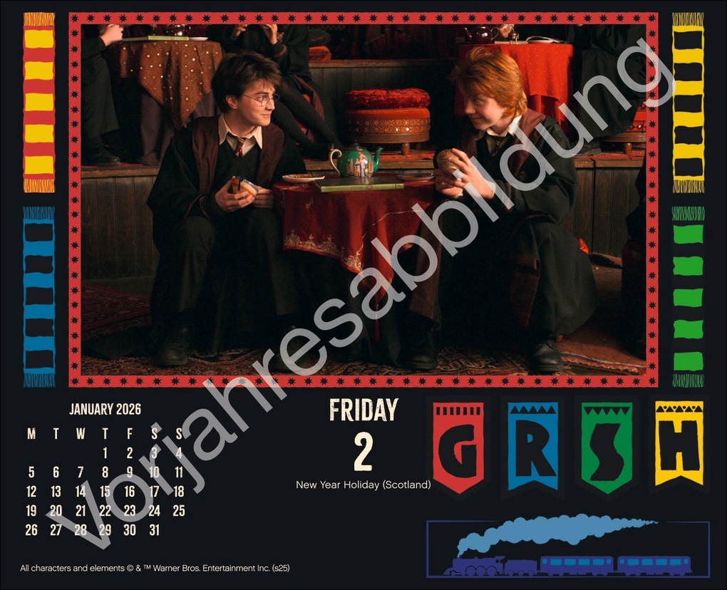 Weitere Ansicht: Harry Potter Tagesabreißkalender 2027