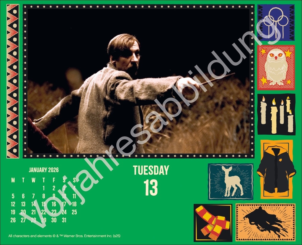 Weitere Ansicht: Harry Potter Tagesabreißkalender 2027