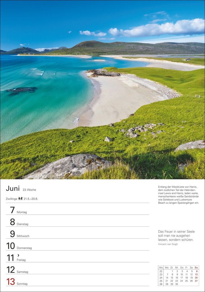 Weitere Ansicht: Schottland Wochenplaner 2027 - Eine Reise in 53 Bildern | Ulrike Issel