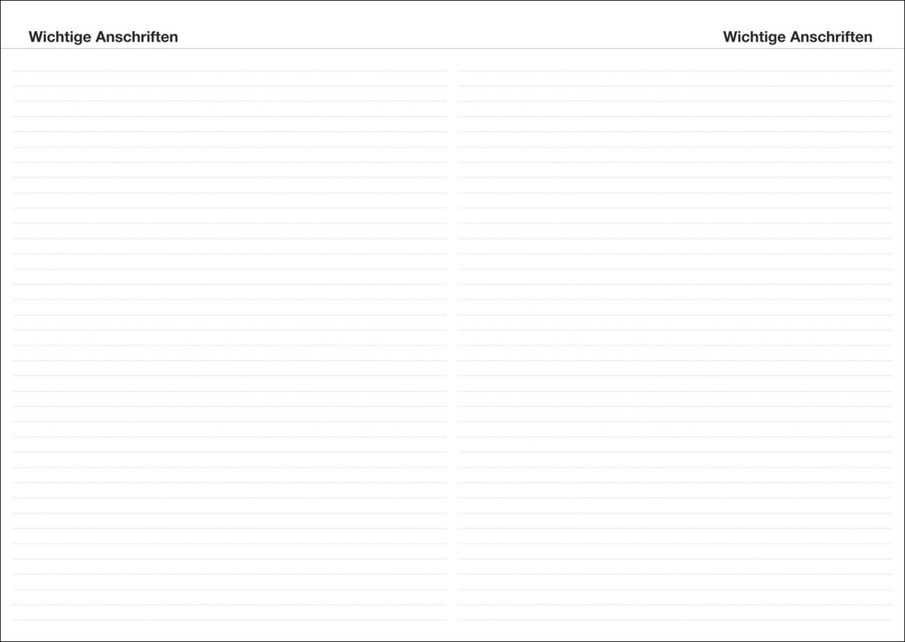 Weitere Ansicht: Terminer A5, Struktur schwarz 2027