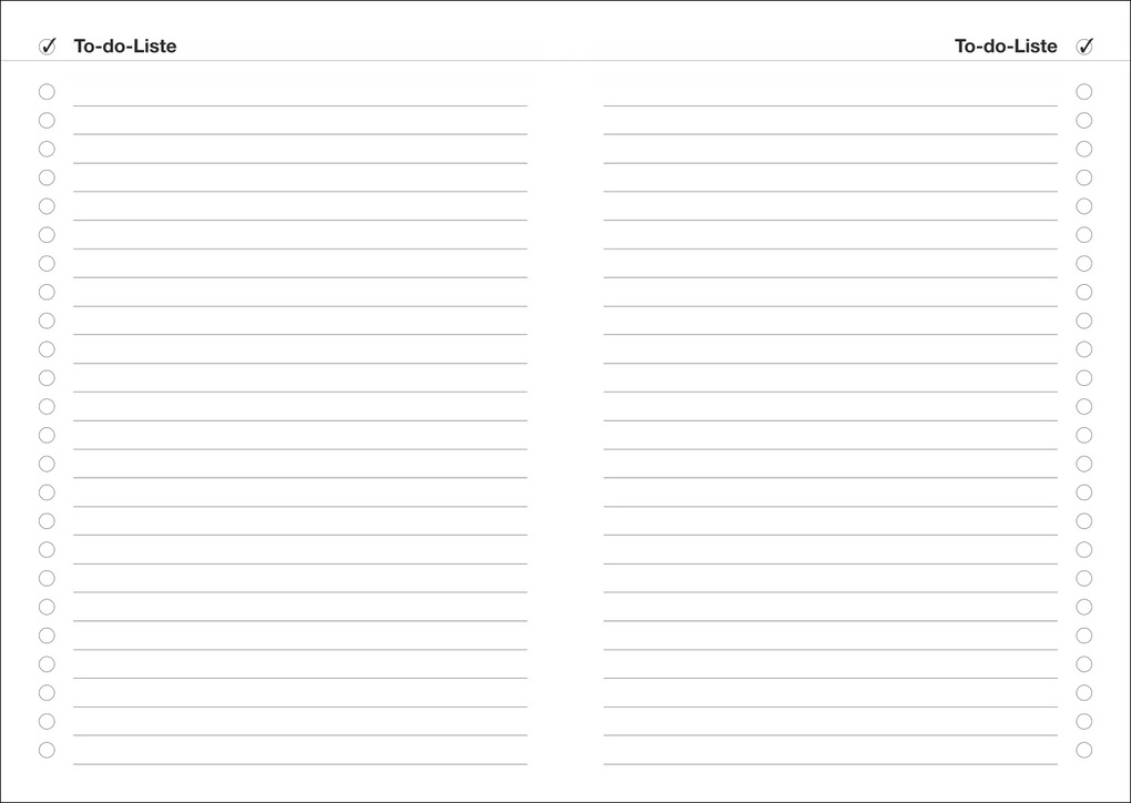 Weitere Ansicht: Terminer A5, Struktur schwarz 2027