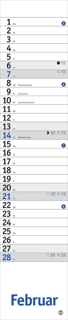 Weitere Ansicht: Langplaner mini, blau 2027