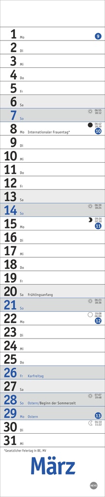Weitere Ansicht: Langplaner mini, blau 2027