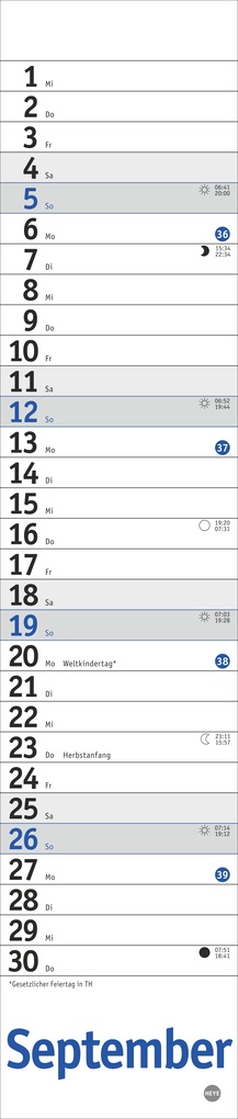 Weitere Ansicht: Langplaner mini, blau 2027