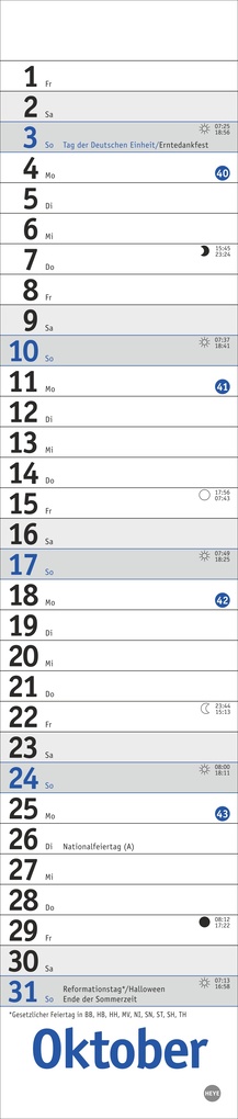 Weitere Ansicht: Langplaner mini, blau 2027